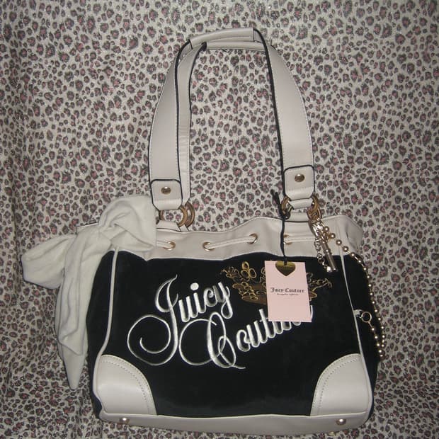 쥬시 꾸뛰르 키 참 데이드리머 토트백