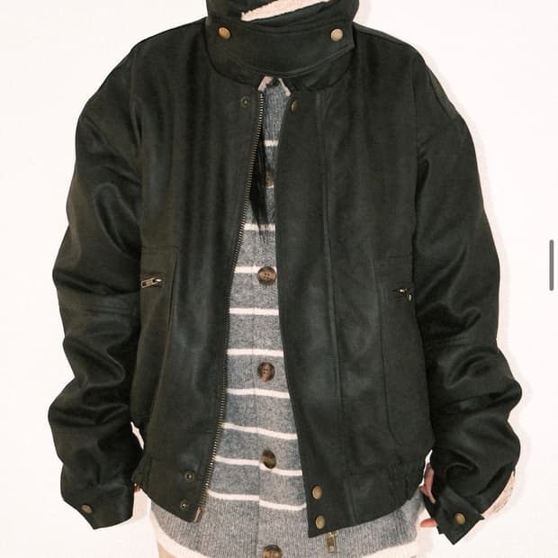 B.T Mustang Jacket 리키 무스탕 레더 자켓