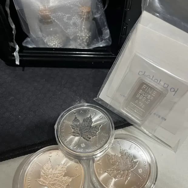 은화 실버바 그레뉼 팝니다