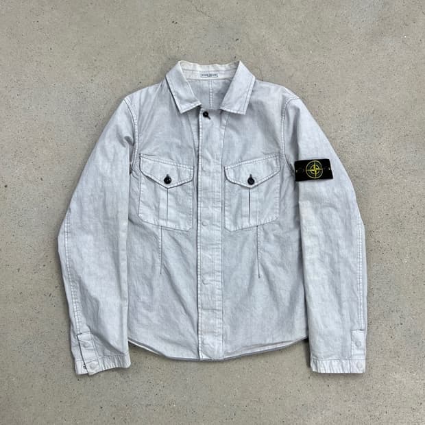 스톤아일랜드 00s 와펜 레지나토 셔츠 자켓