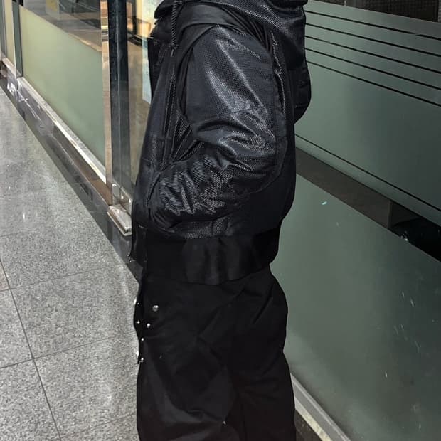 이세이미야케 파이널홈 메쉬 봄버 자켓