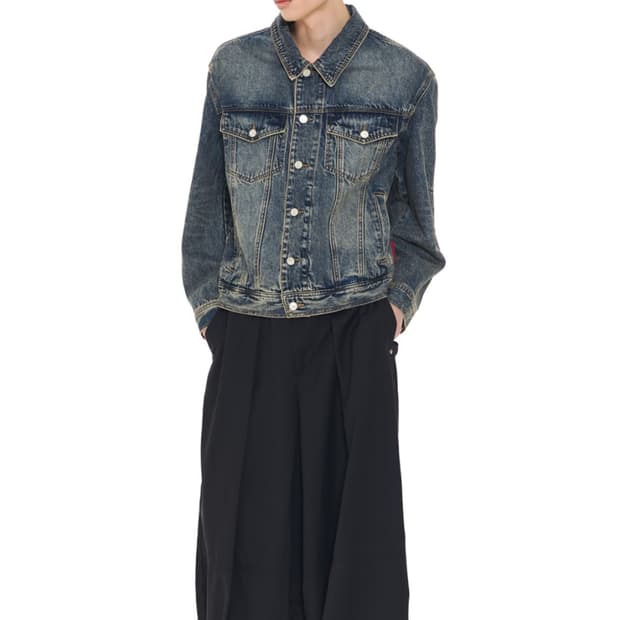 기철 데님 자켓