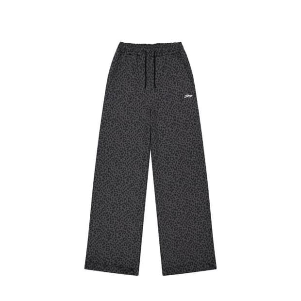 주영X탄산 탄산마그네슘 레오파드 차콜 바지