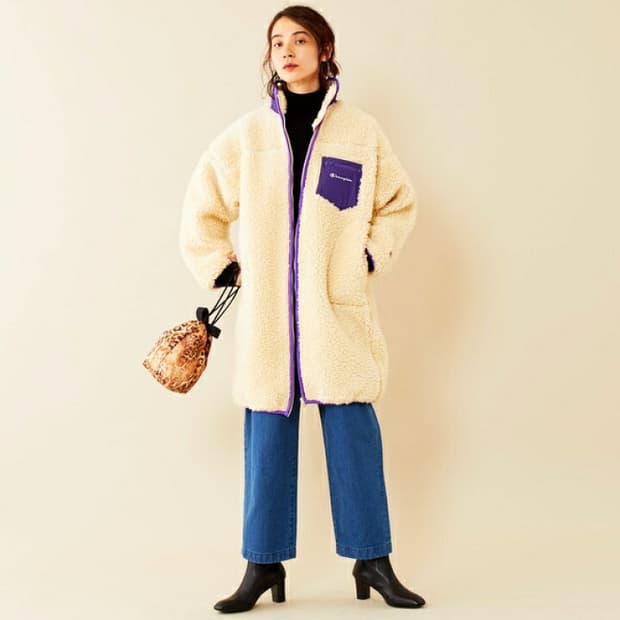 챔피온 코트 후리스 자켓