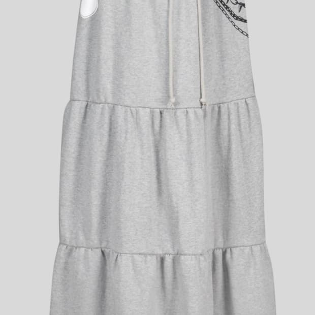 샵페어리 티어드 스커트 (maxi jersey tiered skirt)