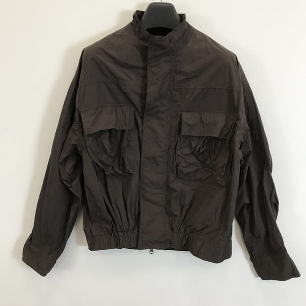 라퍼지스토어 크롭우븐 셔링 바람막이자켓 [M]