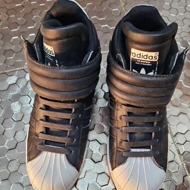 아디다스 키즈 벨크로 하이탑 스니커즈 220