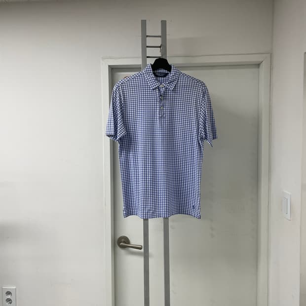 폴로 깅엄 체크 PK 반팔 카라티 M