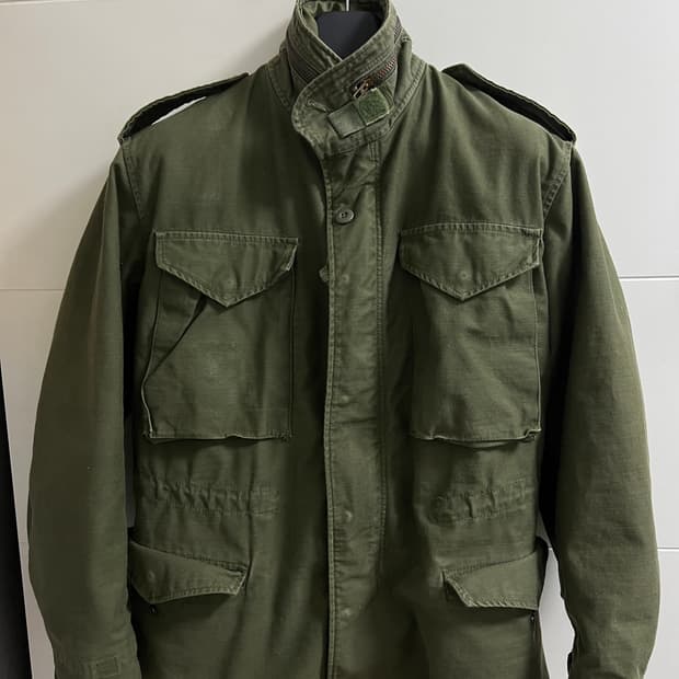 택포25) 오리지널 M65 필드자켓 Small Short