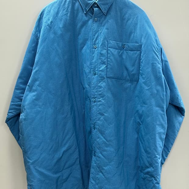 발렌시아가 패디드 셔츠 자켓