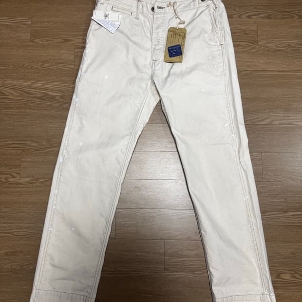 26SS 더블알엘 RRL 엔지니어핏 디스트레스트 에크루 31-30