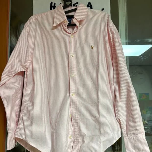 폴로 빈티지 핑크셔츠 판매합니다