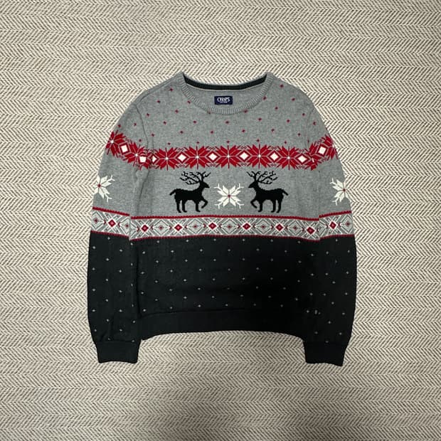 CHAPS RALPH LAUREN cotton knit sweater