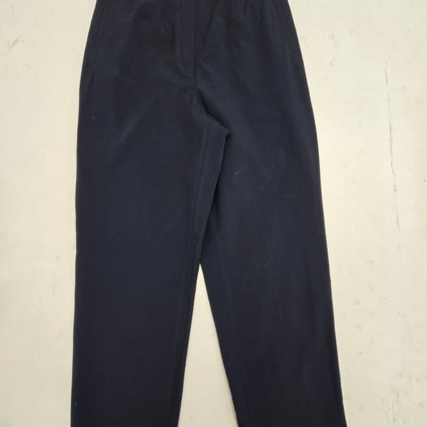 조르지오 아르마니 네이비 기본 여성 바지 슬랙스