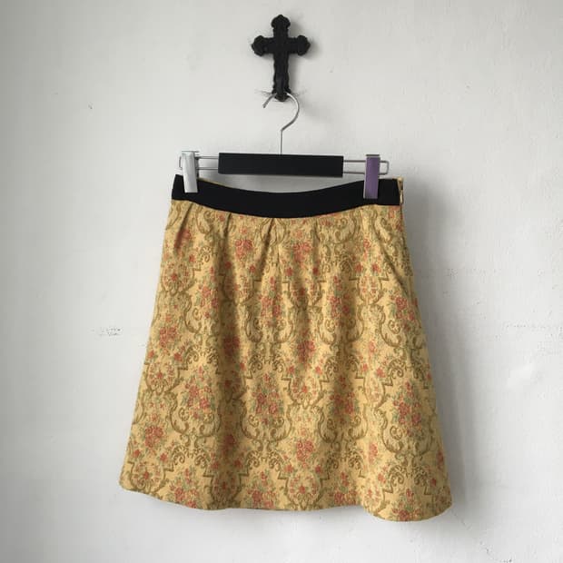Jill stuart flower pattern skirt
