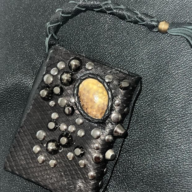 Leather custom Wallet (판매 X)