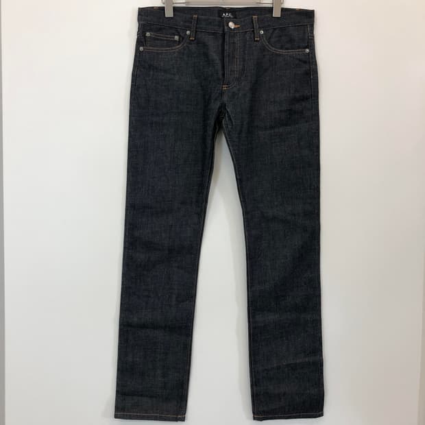 A.P.C 아페쎄 쁘띠 스탠다드 생지 데님진 34 인치