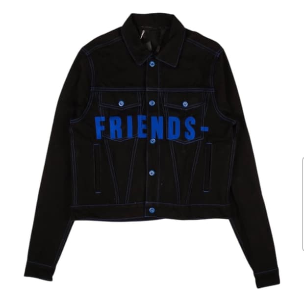 [구매 m,l] 브이론 프렌즈 데님자켓