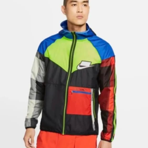 일본 나이키 윈드러너 자켓 조깅 자전거 싸이클 운동 비람막이 L사이즈