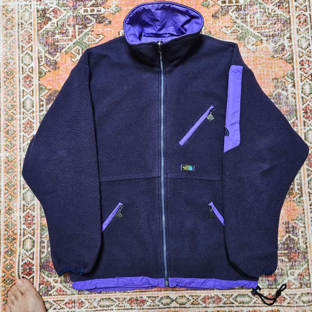 90s 노스페이스 리버시블 플리스 자켓