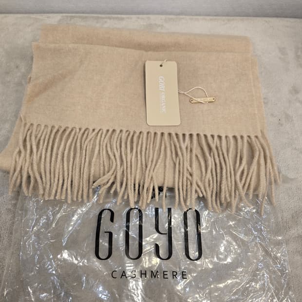 새상품) 고비 캐시미어 오가닉 목도리