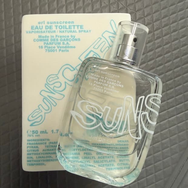 ERL 꼼데 Sunscreen 오드 뚜왈렛