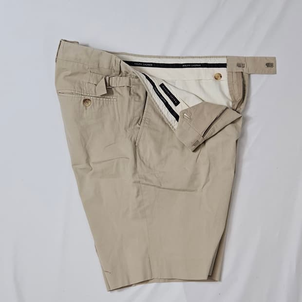 랄프로렌 블랙라벨 이태리 벨티드 치노쇼츠 반바지 폴로 34