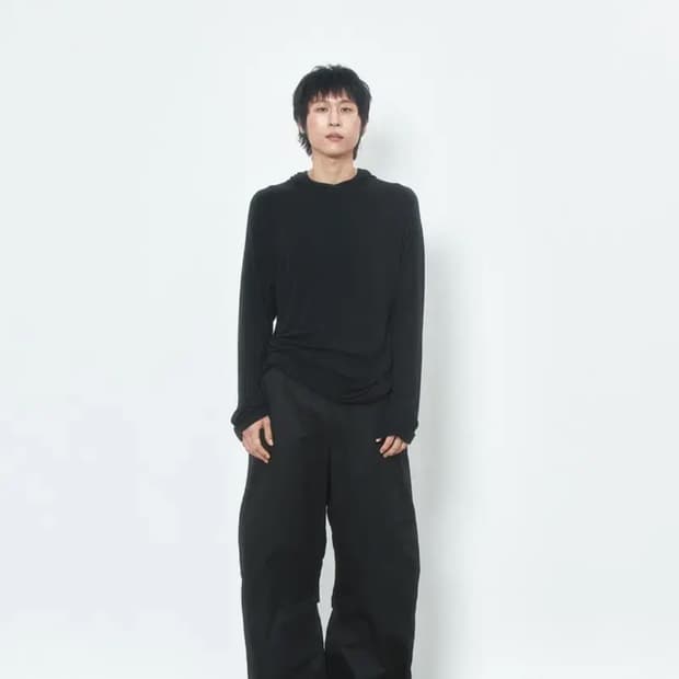 러드 llud Incision Pocket Pants Black M