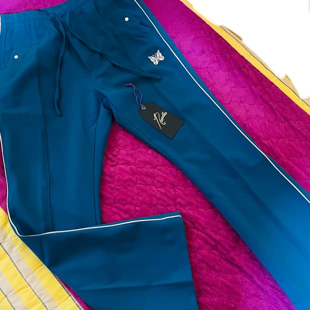 니들스(needles) 블루컬러 부츠컷 카우보이팬츠 드립니다[미착용 정