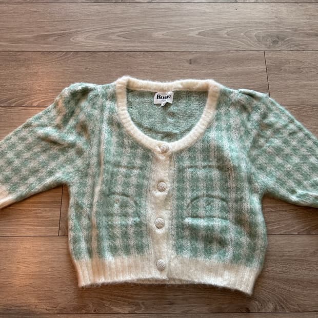 루즈 Rouje 세이지 로니 가디건 민트 사이즈 42