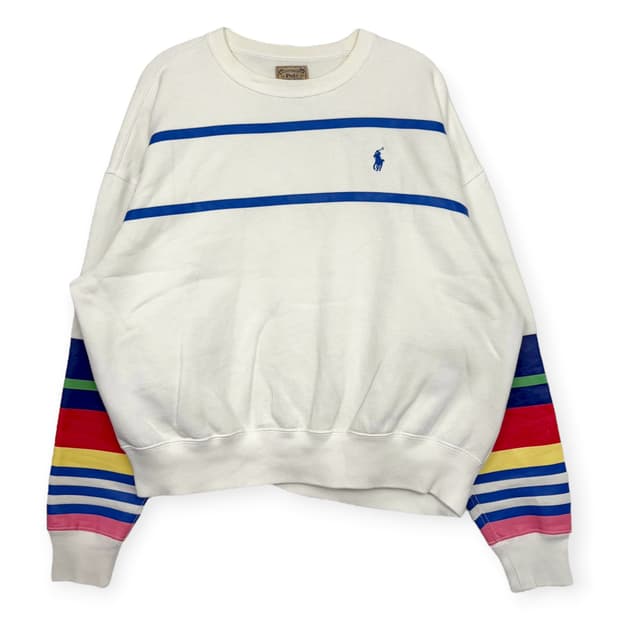 폴로 랄프로렌 패턴 스웻셔츠 맨투맨 티셔츠