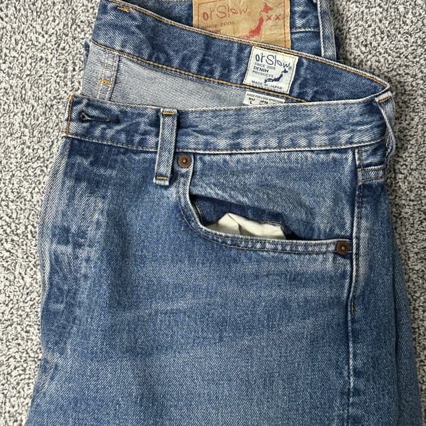 오어슬로우 105w 90s used 4사이즈