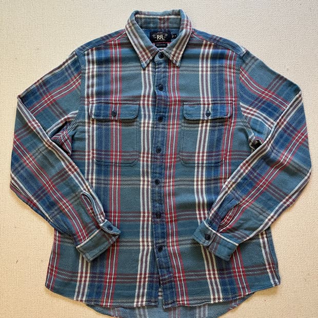 90’s RRL FLANNEL PLAIDS SHIRTS