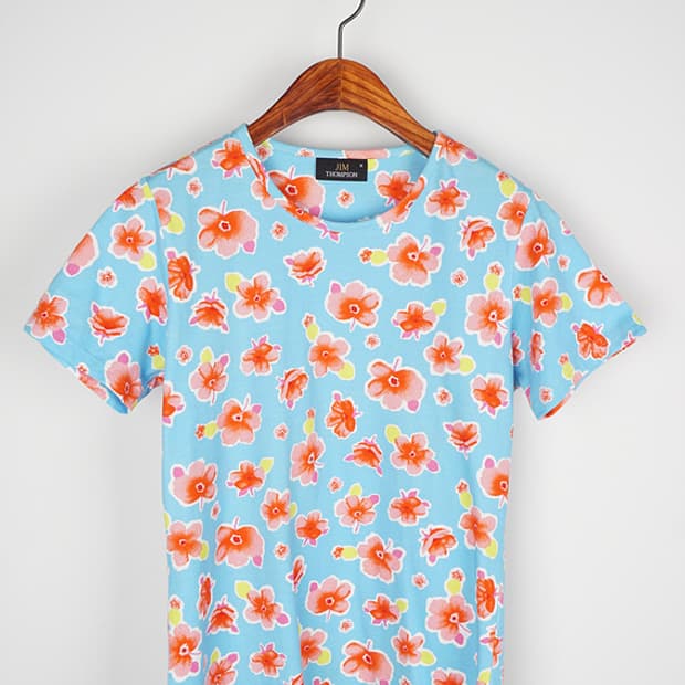 JIM THOMPSON floral T-shirt