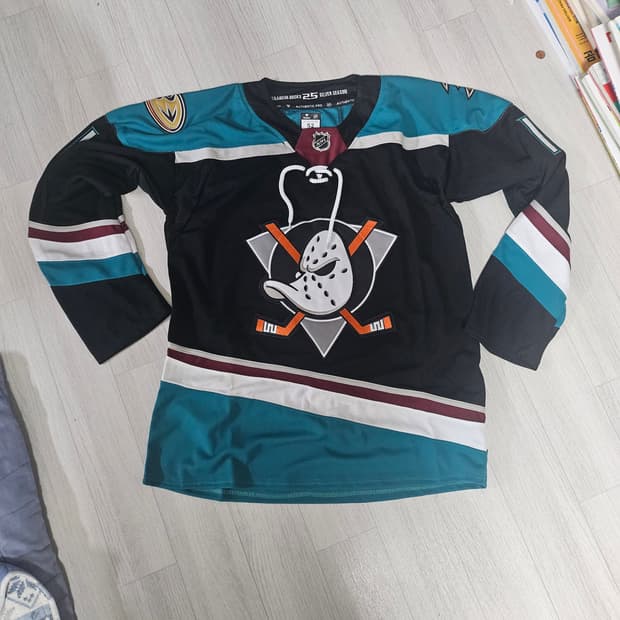 NHL 애너하임 덕스 아이스하키 져지