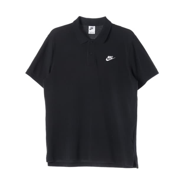 나이키 스몰 스우시 코튼 피케 카라 반팔티 L