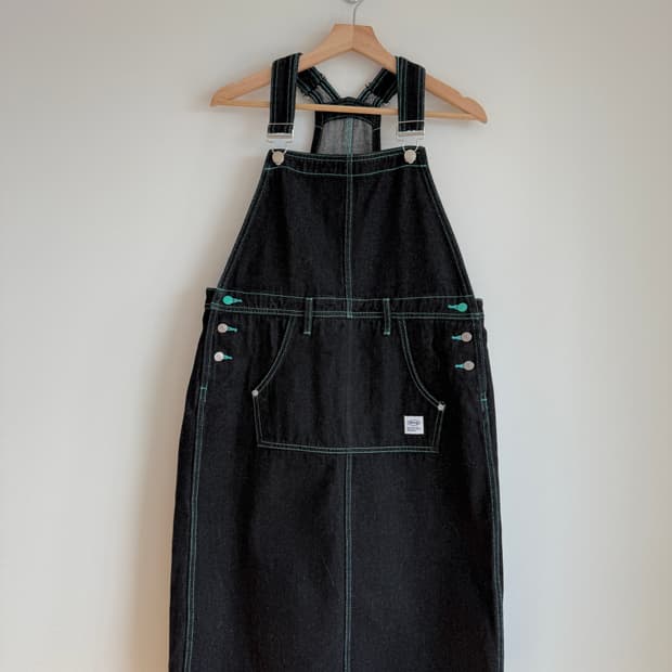 엠엠엘지(Mmlg) 멜빵 데님 스커트