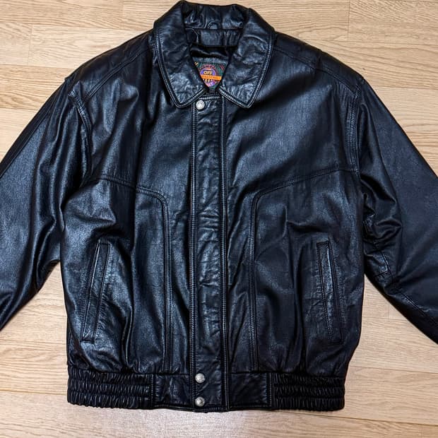 소가죽 가죽자켓 100