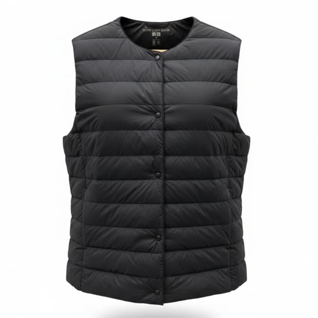 일본 유니클로 울트라 라이트다운 경량패딩조끼 1815