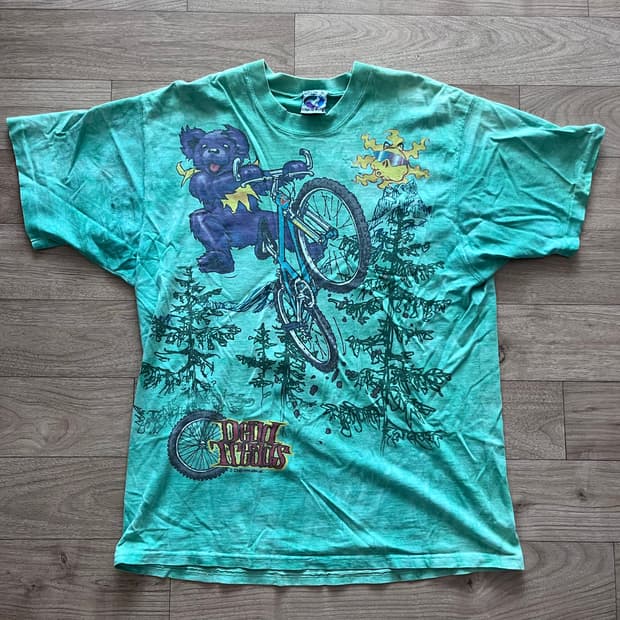 빈티지 그레이트풀데드 90s 티셔츠