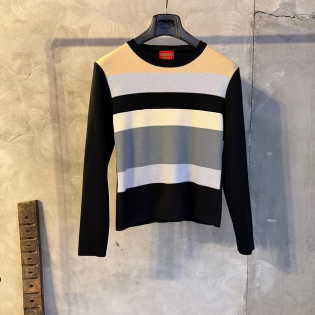 80s 겐조 정글 메리노울 니트 55