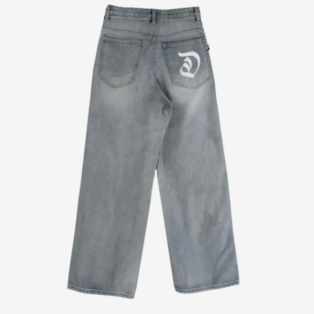 오도어 토니 와이드 데님팬츠 1사이즈