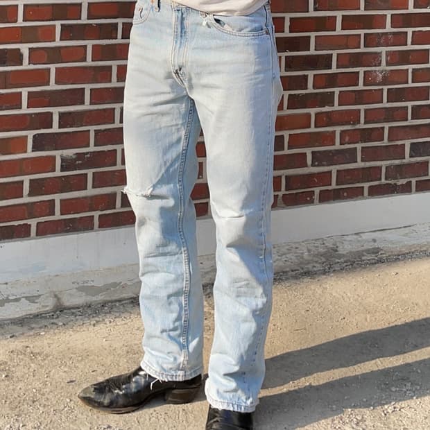 Levis 505 Straight  Jeans made in canada