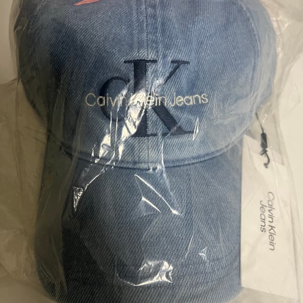 캘빈클라인 CK 데님 캡