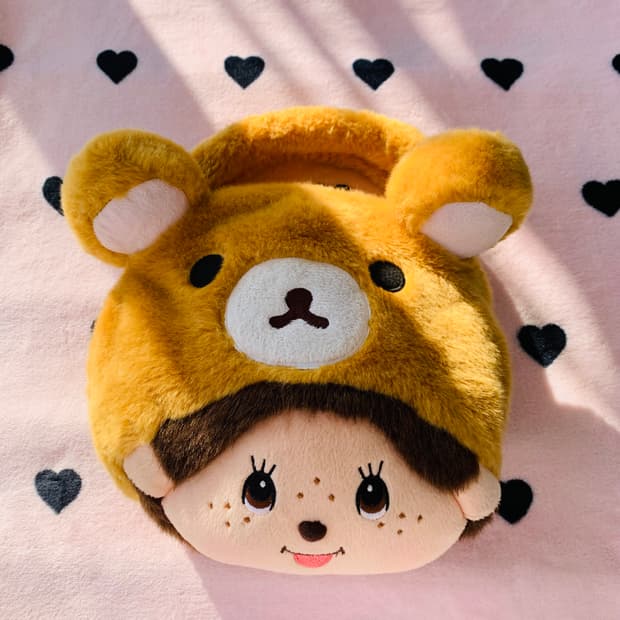 🐻희귀 몬치치X리락쿠마 콜라보 토트백