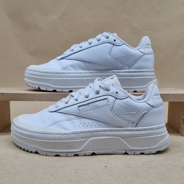 리복 클럽C 더블 여성스니커즈240 굽4