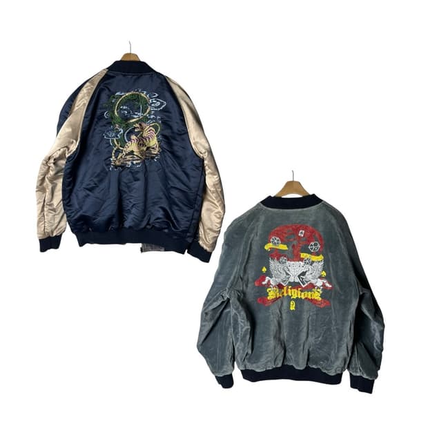 [RELIGION] 릴리젼 재팬 리버시블 스카쟌