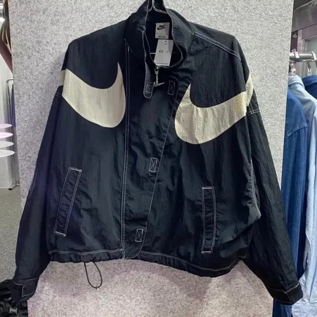 나이키 더블스우시 스티치 나일론 바람막이 B1706