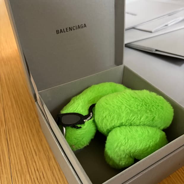 발렌시아가 한정판 키링 2개 뱀키링 열쇠