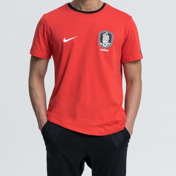 나이키 국가대표 국대 크레스트 반팔 티셔츠 XL105 kfa 축구 빈티지